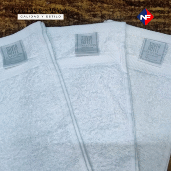 PACK TOALLA FACIAL Silver Hotel 33x33 - 560 GR