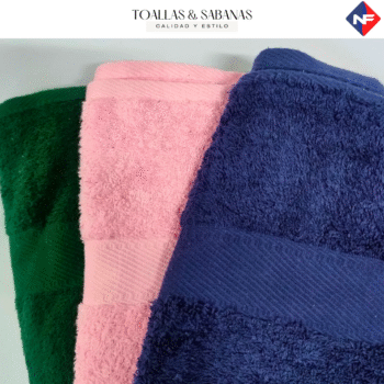Toalla Mediana  Touch Soft 120x60 - 450 GR